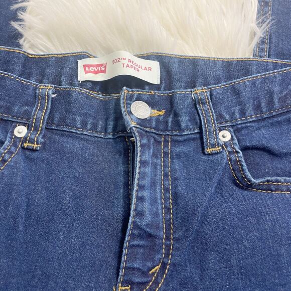 Levi's 502 Regular Taper Jeans Medium Wash Men's Size 18 - 29 x 29 - Picture 3 of 7